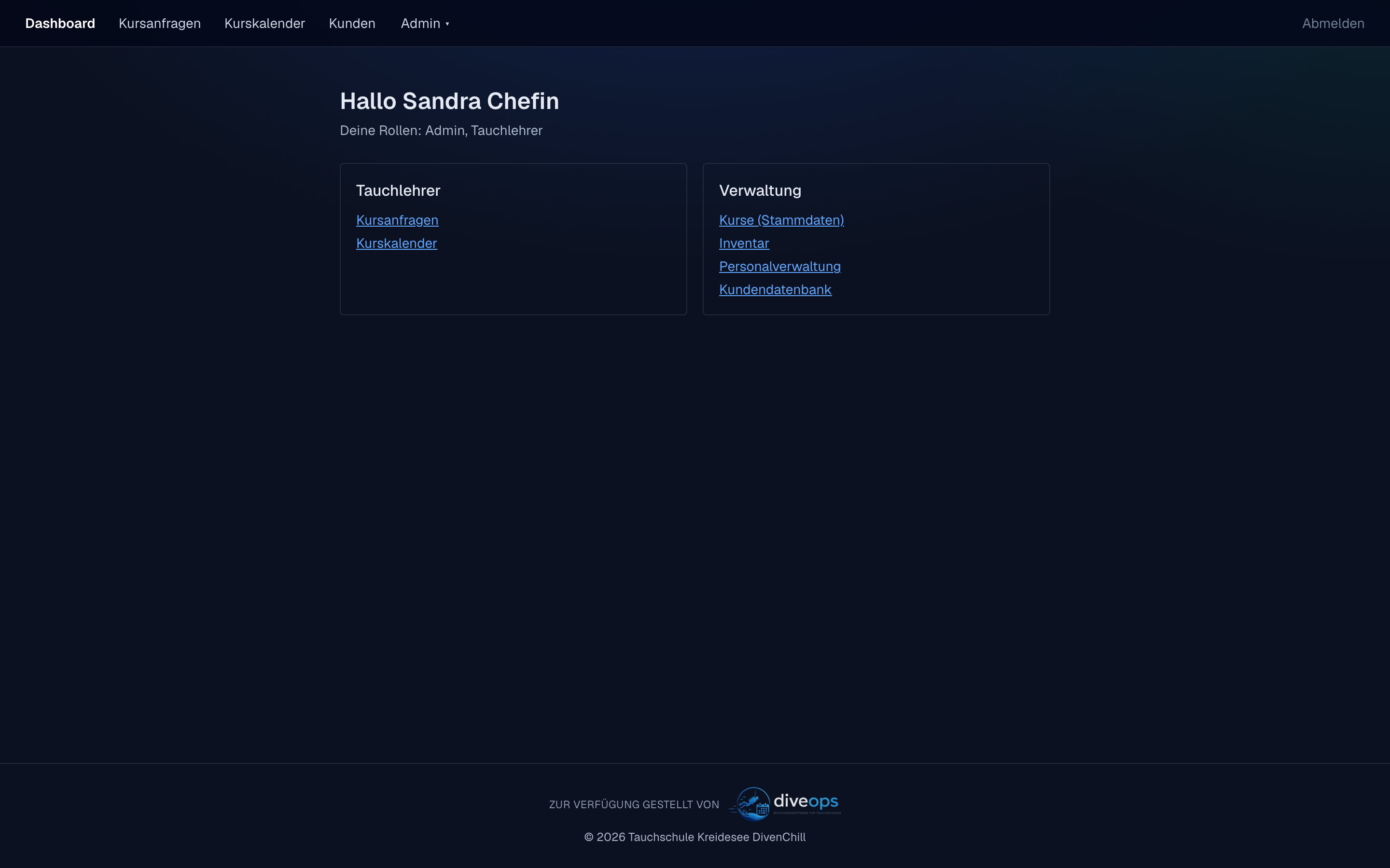 Mitarbeiter-Dashboard